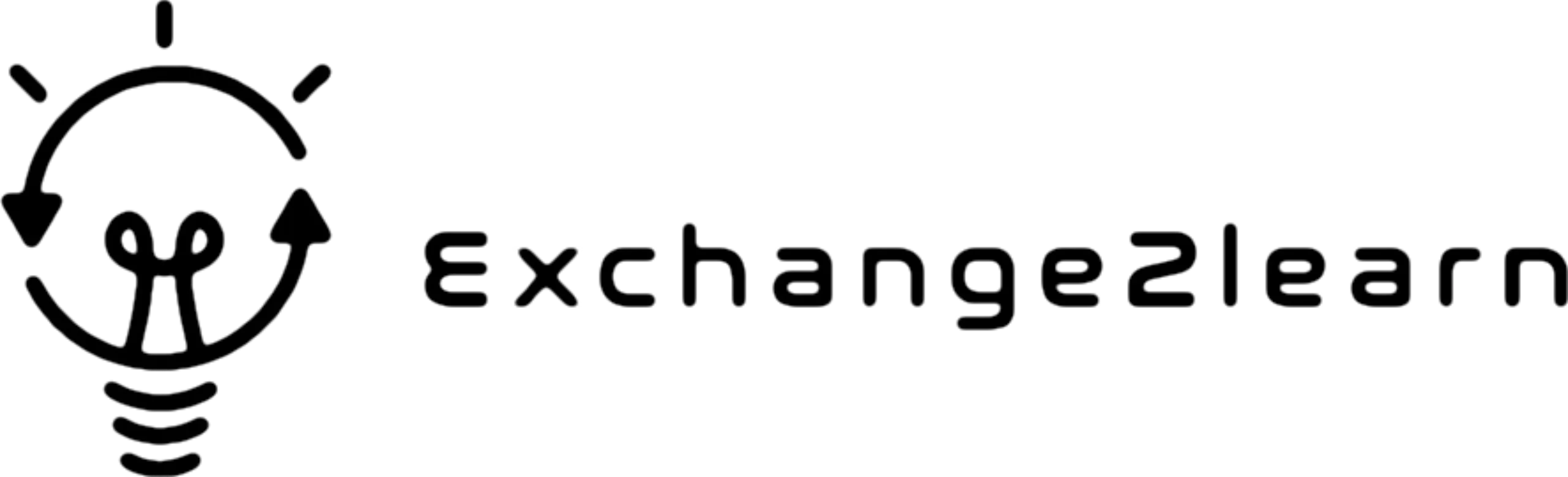 e2l-logo-sw Das Bild zeigt das Logo der Exchange 2 Learn GmbH.